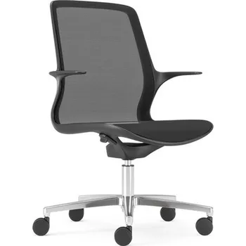 Antares Kancelářská židle GRACE black s černým křížem