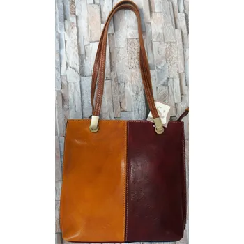 Vere Pelle KOŽENÝ KABELKO-BATOH 20 kombinovaný 1 Barva: kombinovaná