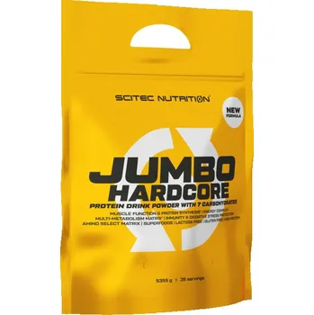 Anabolizér Scitec Nutrition Jumbo Hardcore 5355 g, griliáž-bílá čokoláda