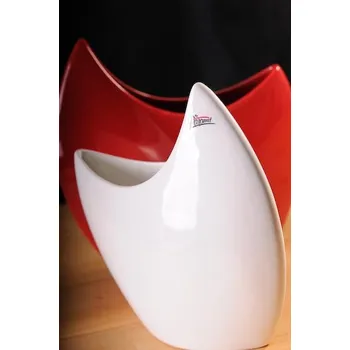 Váza Paramit MOON Váza 23 cm bílá