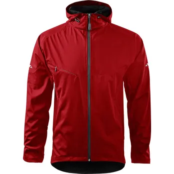 Pánská softshellová bunda Malfini Cool Pánská softshell bunda 515 červená XXXL