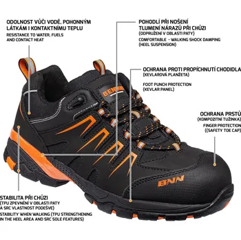 Pracovní obuv BNN ORLANDO XTR S3 NM Low NEW polobotka - 45