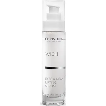 Pleťové sérum Christina kosmetika Wish Liftingové sérum pro oční okolí a krk 30 ml