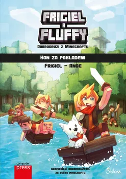 Frigiel a Fluffy: Dobrodruzi z Minecraftu: Hon za pokladem - Computer Press (2022, brožovaná)