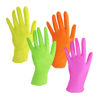 Vyšetřovací rukavice Vyšetřovací rukavice Style nitril, nepudrované, Tutti frutti (mix barev), vel. S, 96 ks