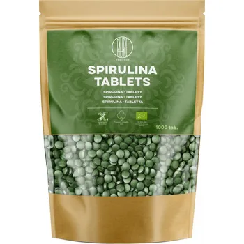 Přírodní produkt BrainMax Pure Spirulina Tablets BIO 1000 tbl.