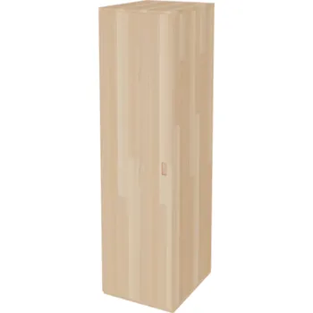 Ložnice Domestav - DOMINO Skříň 1 dvířková hloubka 576 buk cink, olejovaný