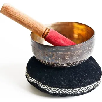 Relaxační hudba Tibetská mísa zvířata prům. 12 cm