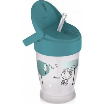 Lovi Hrneček se slámkou Lovely 250 ml Kluk