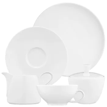 Talíř Čajová sada 20 ks. LIFE, bílá, Seltmann Weiden ▪ Kč 5510 ️ - Luxurytable.cz Seltmann Weiden