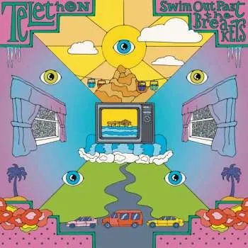 Zahraniční hudba LP Telethon: Swim Out Past The Breakers CLR 2022 Blue Oceania Coloured Vinyl