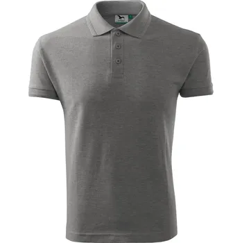 Pánská košile Malfini Pique Polo Pánská polokošile 203 tmavě šedý melír S