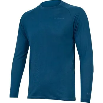 cyklistický dres Endura BaaBaa Merino spodní vrstva - dlouhý rukáv Paprika XXL