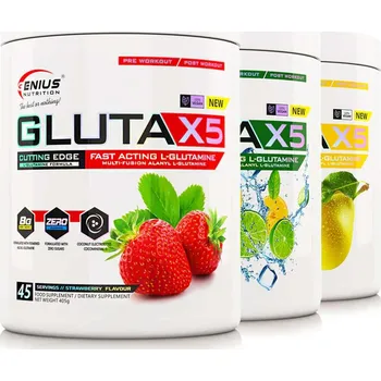 Aminokyselina Genius Nutr GLUTA-X5 405g apple