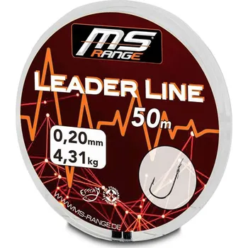 MS Range návazcový vlasec Leader Line 50m 0,24