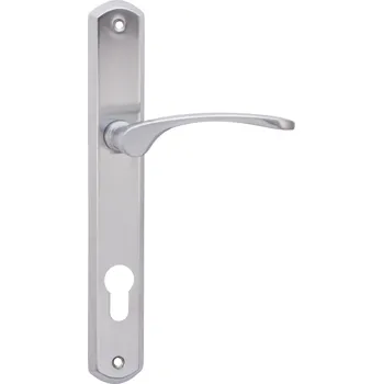 Dveřní kování Cobra dveřní kování LAURA (chrom matný) Provedení: BB (klika/klika, dózický klíč), Rozteč: 72 mm