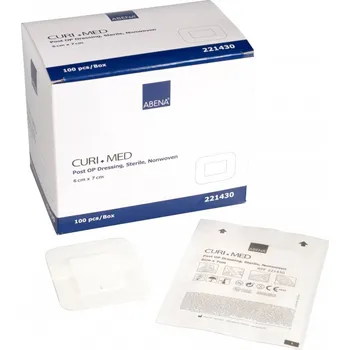 Náplast Náplasti se savým polštářkem hypoalergenní, sterilní 6 x 7 cm