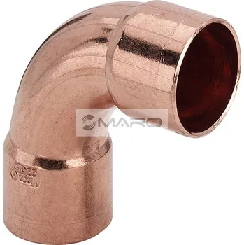 Instalatérský materiál Oblouk Cu pájecí 90° 5002A A/A 35 mm, 5002A035000000