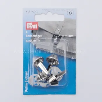 PRYM Kovové nožičky k taškám, sada 4ks stříbrná