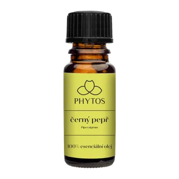 Vonný olej Phytos Černý pepř 100% esenciální olej 10 ml