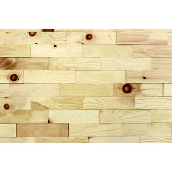 Obklad Wodewa BOROVICE 200 (200 x 50 mm) - dřevěný obklad, lamela 3D Kartáčovaný - olejovaný