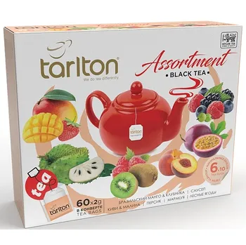 Čaj Tarlton Assortment Black Tea 60x 2 g