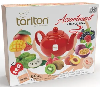 Čaj Tarlton Assortment Black Tea 60x 2 g