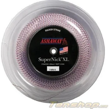 Struna na výplet tenisové rakety Squashový výplet Ashaway Super Nick XL, 110m - 1.25 mm ASHAWAY - doprava zdarma