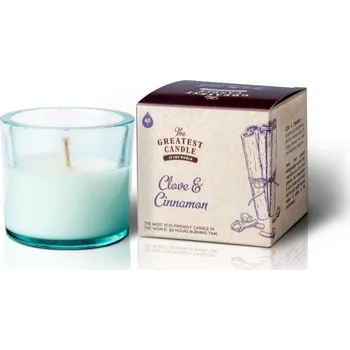 Svíčka Vonná svíčka ve skle (75 g) - hřebíček a skořice