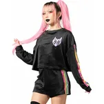 mikina bez kapuce unisex - Mellow Velour - KILLSTAR - KSRA004999 - S