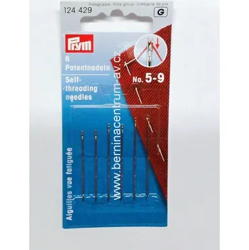 PRYM Jehly pro ruční šití snadné navlečení korunka 6 kusů