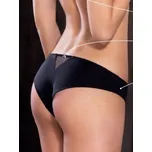 Leilieve 6054 černé dámské brazilské kalhotky Barva: černá, Velikost: XS