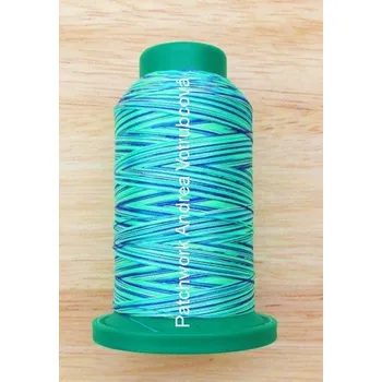 Nit Amann Isacord 40 Multicolour 9971 melír nit polyester 1000m