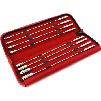 Klinik sex Kiotos Steel Urethral Sound Dilator Groved Beads Set 8 pcs