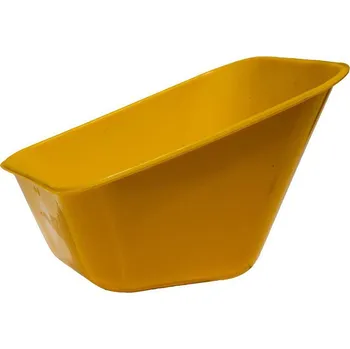 Popelnice Korba plastová 180 l žlutá