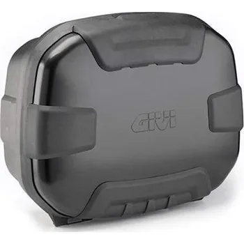 Motodoplněk TRK 35BPACK2 sada 2 kufrů GIVI TRK 35B Trekker černý s černým hliníkovým víkem (Monokey) se stejným
