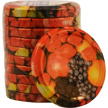 Zavařovací hrnec Víčko 66mm/10ks TWIST ovoce