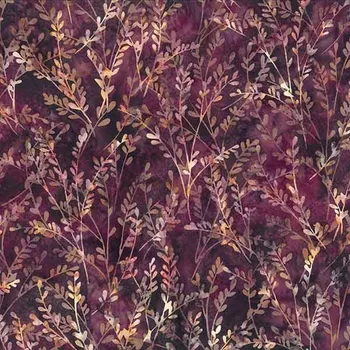 Hoffman 3367-411 bali batika fialová bavlněná látka patchwork