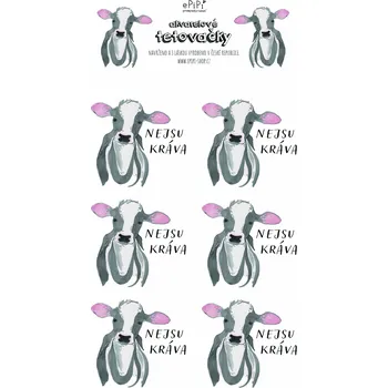 Odstranitelné tetování ePiPí Tetovačky - Nejsu kráva