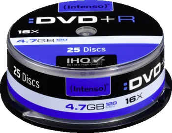 Optické médium Intenso DVD-R 25 ks (4111154)