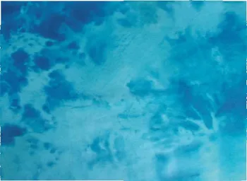 Fotopozadí Dörr Batik textilní 240 x 290 cm modré