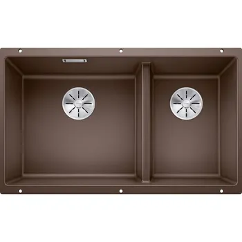 Granitový dřez Dřez pod desku Blanco SUBLINE 430/270-U kávová 523160