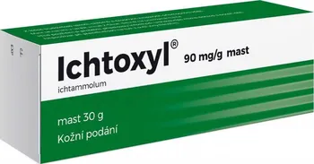 Lék na kožní problémy, vlasy a nehty Ichtoxyl mast 30 g