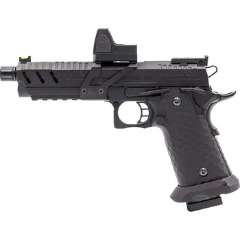 Airsoftová zbraň Vorsk Airsoftová pistole CS Hi-Capa Vengeance s kolimátorem, GBB - černá