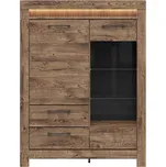 TORIN vitrína REG1D1W2S