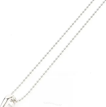 Řetízek Řetízek kuličky Ag 925/1000 + Rh 60cm (cca 1,9g)