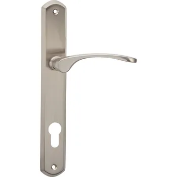 Dveřní kování Cobra dveřní kování LAURA (nikl matný) Provedení: BB (klika/klika, dózický klíč), Rozteč: 72 mm