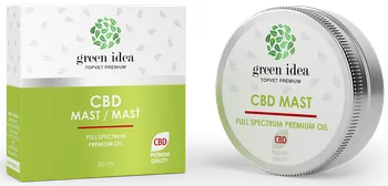 Bylinná léčivá mast Topvet Green Idea CBD mast 30 ml