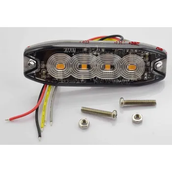 Svítilna Svítilna varovná diodová 12-24V žlutá SM3020B