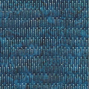 Hoffman 3369-611 bali batika modrá bavlněná látka patchwork